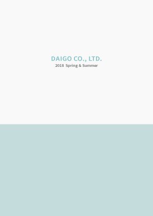 2018Spring&Summer Catalog